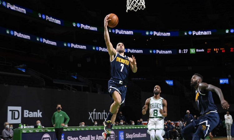  Campazzo, titular y figura en Denver 99 - Boston 112 