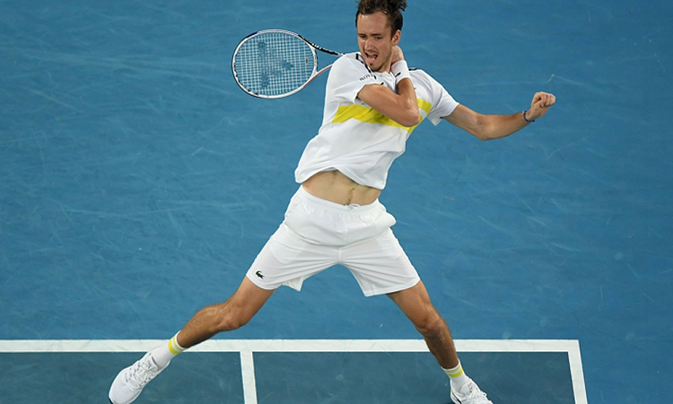 Abierto de Australia:  el ruso Medvedev es finalista
