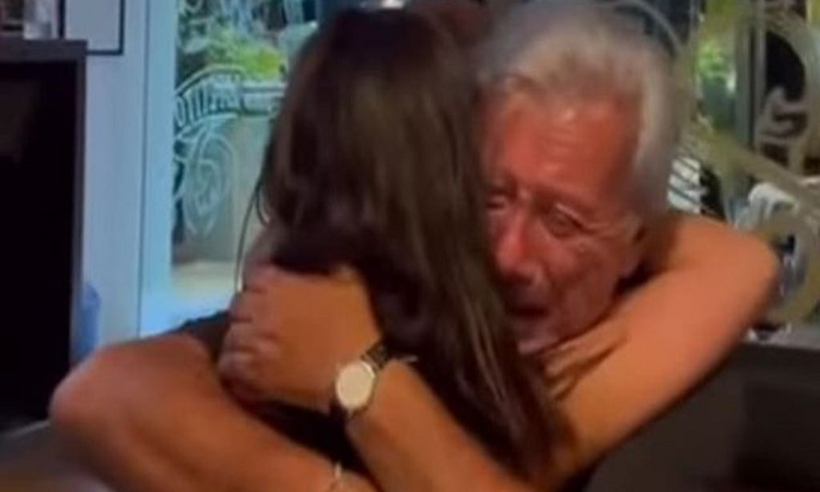 La sorpresa de Palito Ortega y Evangelina para Mateyko