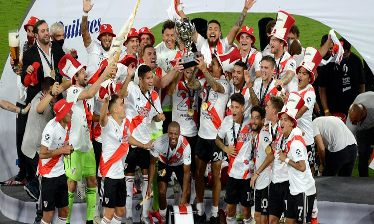  Supercopa Argentina: River goleó 5-0 a Racing en Santiago del Estero