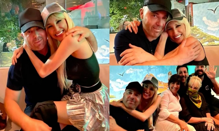 Vicky Xipolitakis y Germán Martitegui se reencontraron
