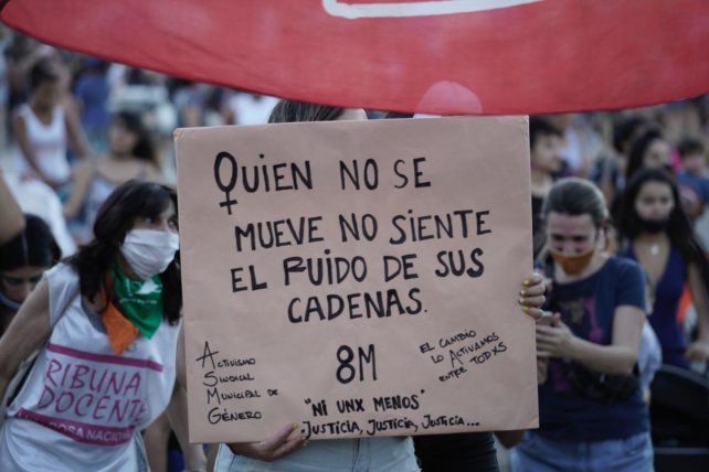 8M: Santa Fe marchó contra la violencia machista