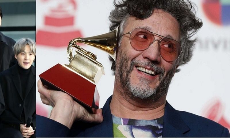 El intercambio entre Fito Páez y las fans de BTS durante la entrega de los Grammy