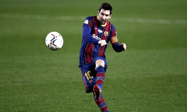 Messi está tercero en la lucha por el Botín de Oro