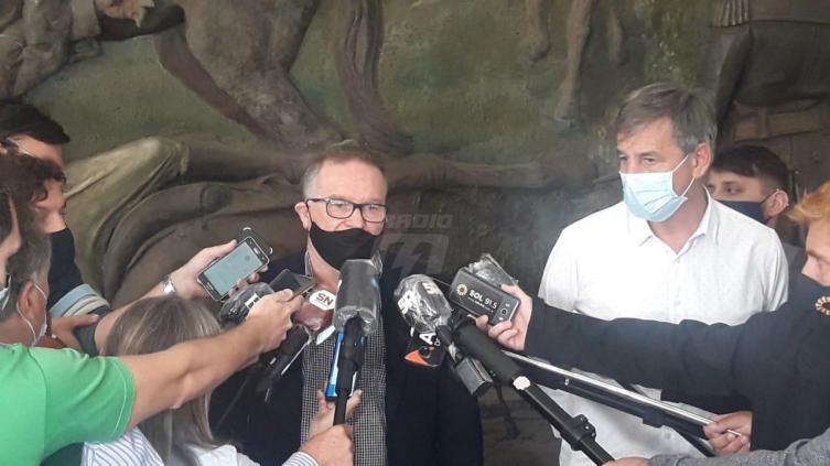 Seguridad: El ministro Lagna se reunió con Jatón