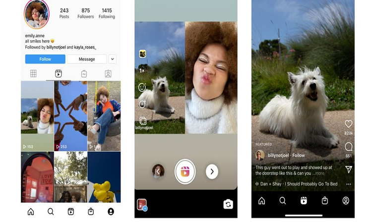 Remix en Reels, una nueva función de Instagram