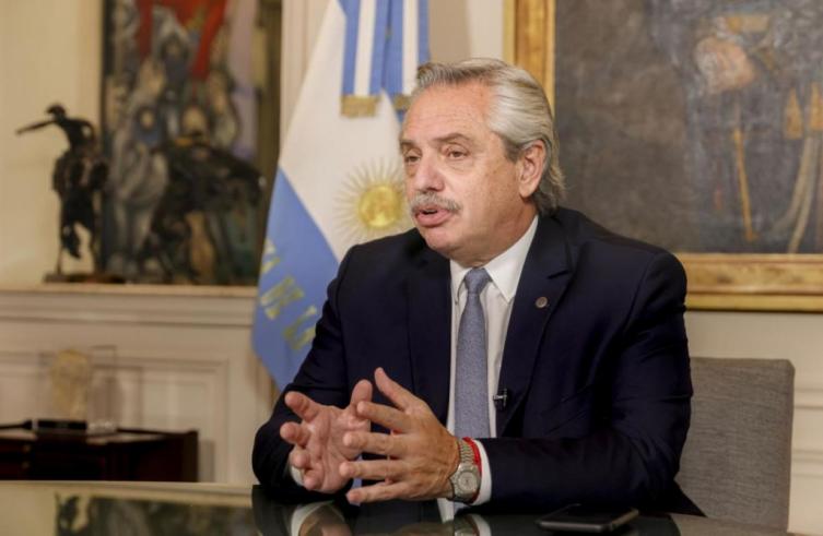 Alberto Fernández tienen coronavirus