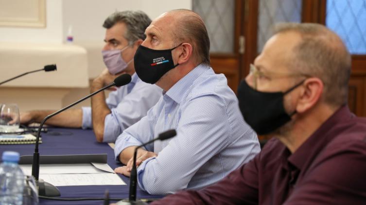 Perotti se reunió con autoridades y el Comité de Expertos