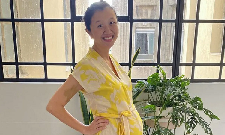 Coronavirus: Karina Gao tiene el pulmón al 50%