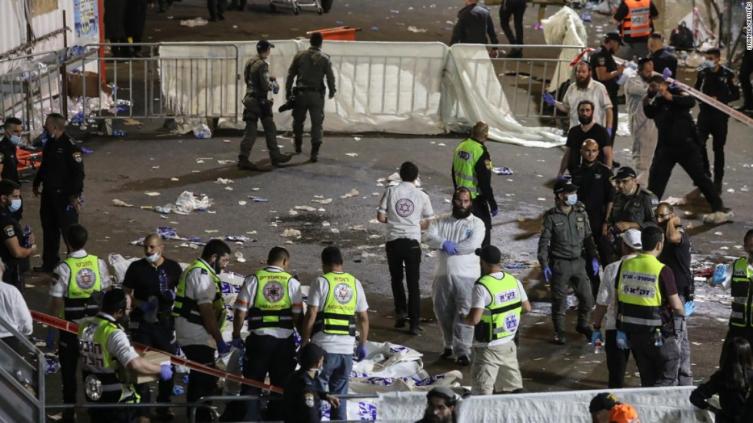 Al menos 44 muertos durante festival religioso en Israel