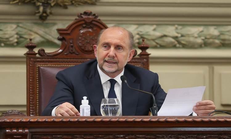 Perotti ofreció su discurso por la apertura de sesiones ordinarias