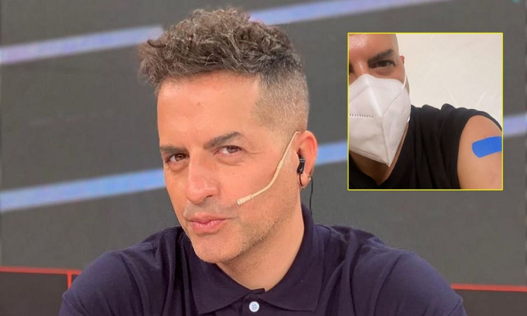 Covid: Ángel de Brito se vacunó en Estados Unidos