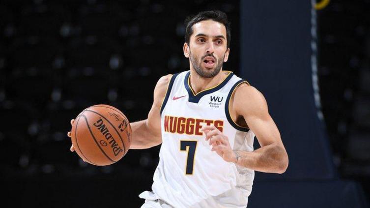 Campazzo no tuvo su mejor noche en la caída de Denver