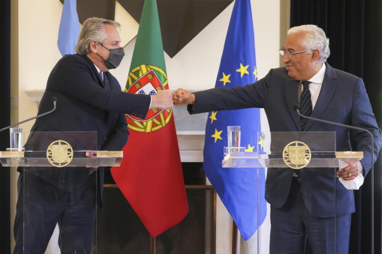 En su gira por Europa, el Presidente cosechará el apoyo de casi el 10% de los votos del FMI