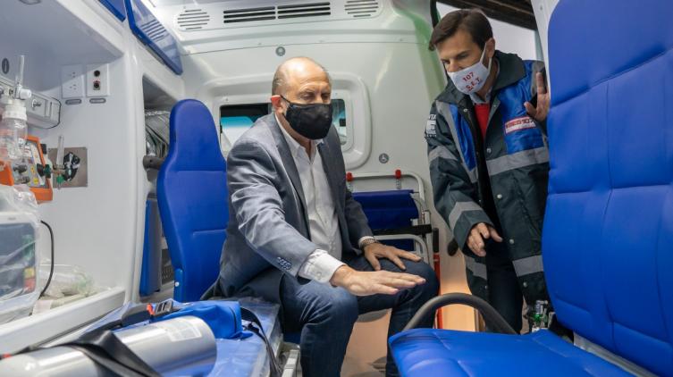 La provincia suma 60 ambulancias de alta complejidad
