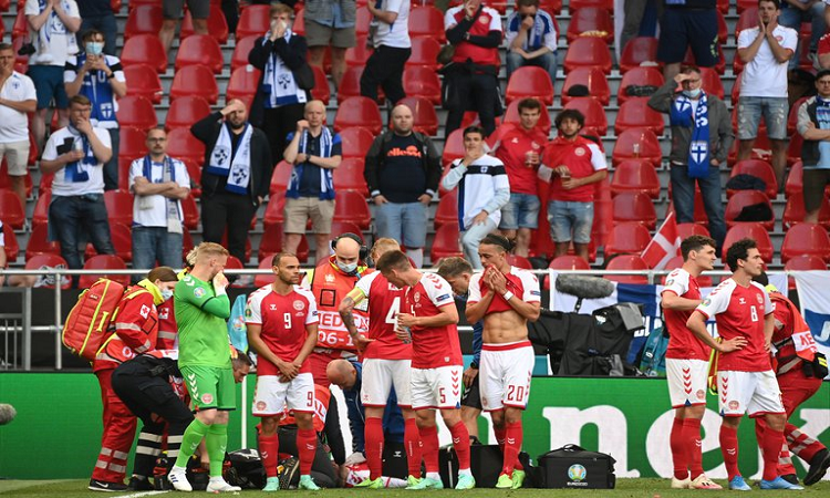  Eurocopa: RCP para Christian Eriksen en Dinamarca-Finlandia