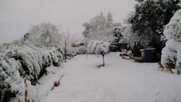 Nevada en Córdoba: “Es emocionante ver este paisaje”