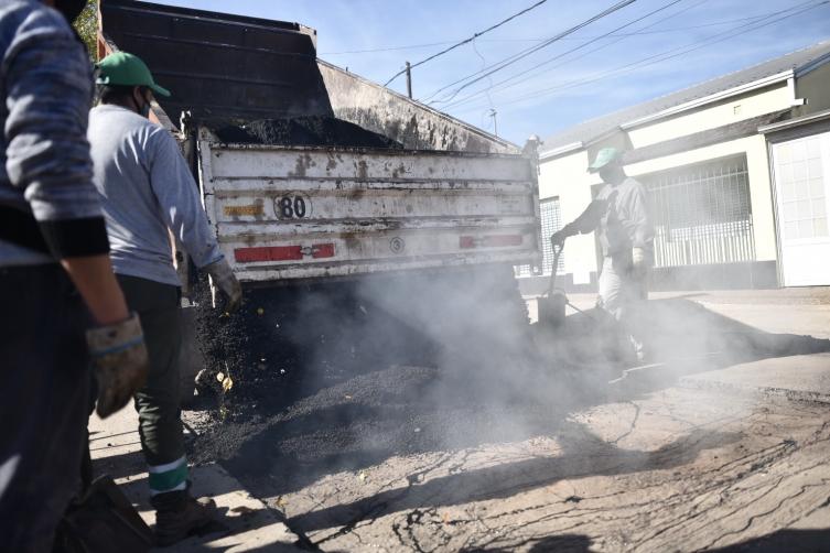 Trabajos de bacheo previstos para este martes