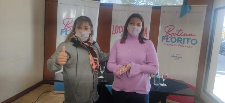 “Locomotora” Oliveras lanzó su precandidatura a Diputada Nacional