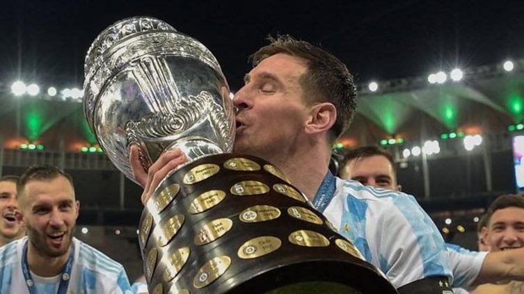 Messi en Instagram: 