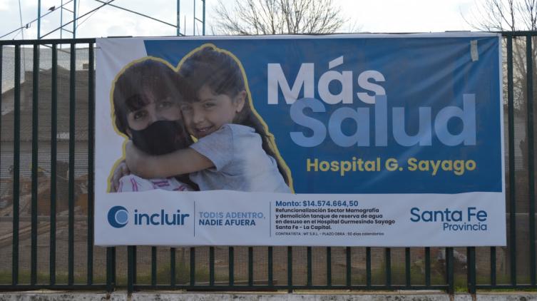 Avanza la remodelación del área de mamografía del hospital Sayago