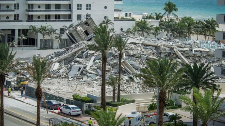 Subió a 96 el número de muertos por el derrumbe del edificio