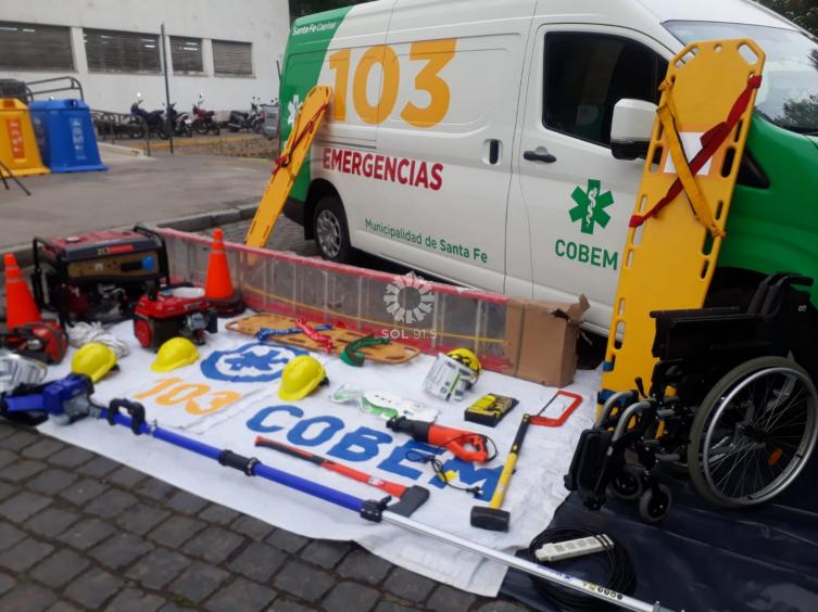 El Cobem cuenta con una nueva ambulancia