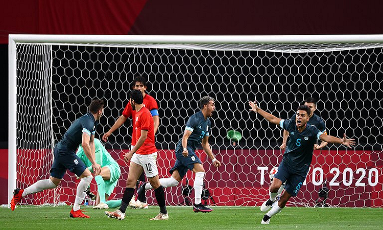 Tokio 2020: Argentina venció 1-0 a Egipto en fútbol