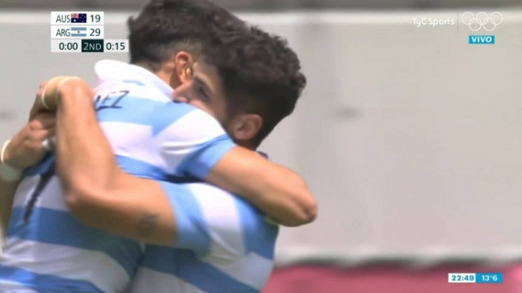 Los Pumas derrotaron a Australia en el debut del Rugby 7 