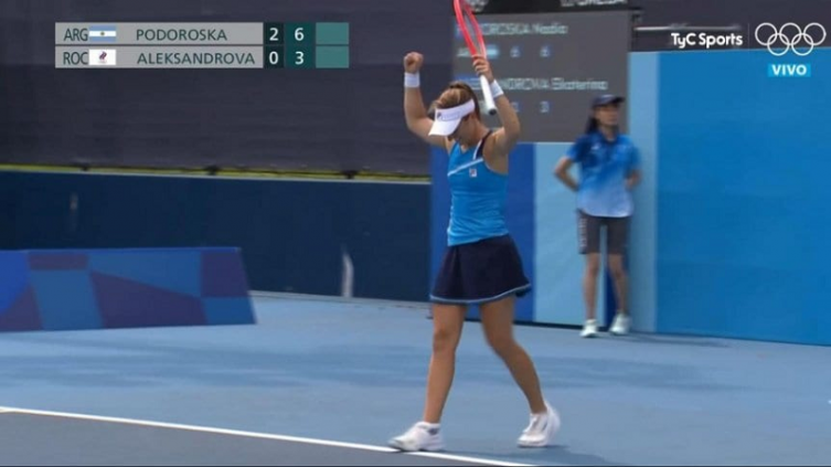Podoroska está en los octavos de final de los Juegos