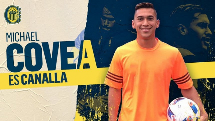 Michael Covea llegó a Rosario Central