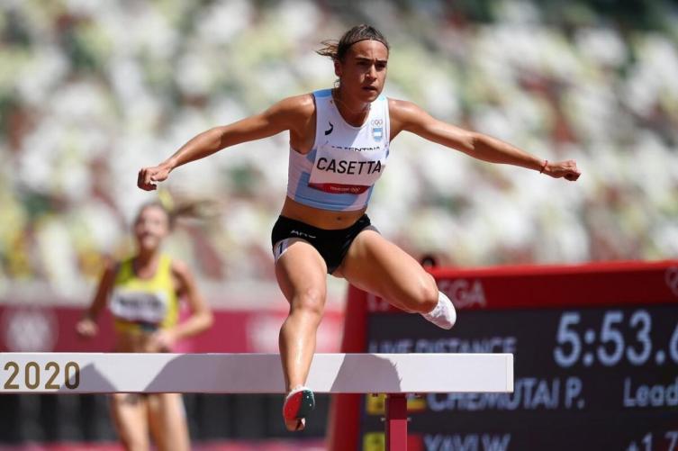 Belén Casetta no pudo sortear su serie en los 3000 metros con obstáculos