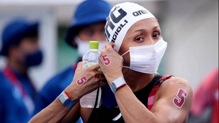 Histórico: Cecilia Biagioli finalizó 12° en aguas abiertas 