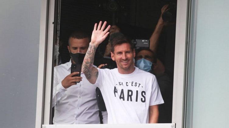 Messi está en Francia para formar parte del Paris Saint-Germain