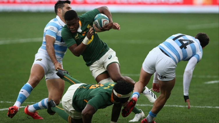 Los Pumas perdieron ante Sudáfrica en el Rugby Championship