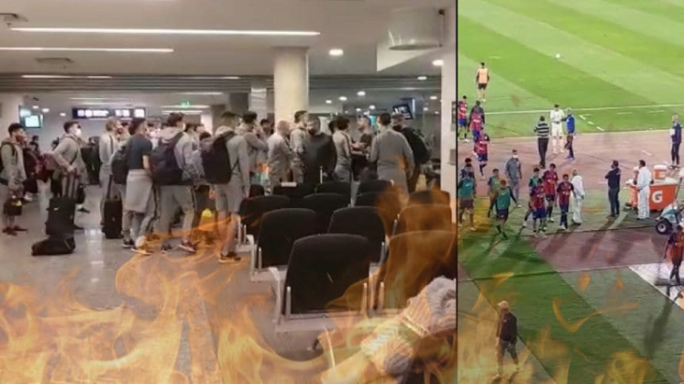 San Lorenzo: insultos al plantel y cruce con hinchas en el aeropuerto