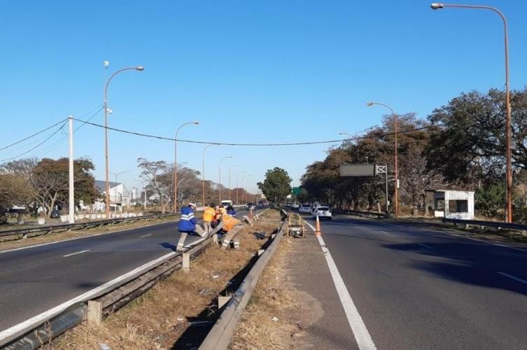 Continúan las obras en Santo Tomé y Sauce Viejo