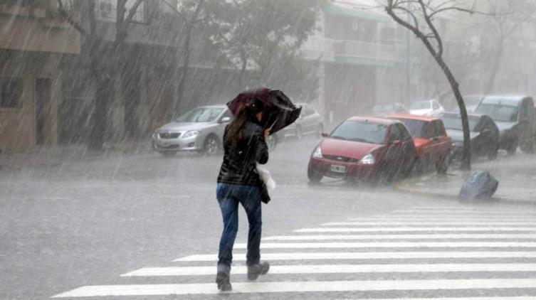 Informe de lluvias en la capital