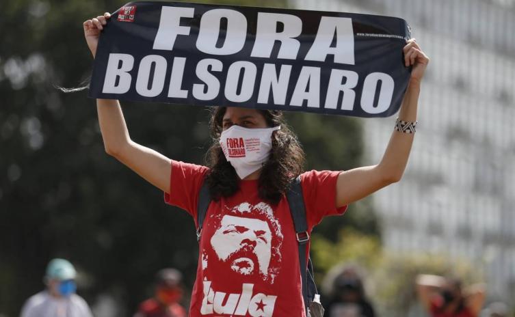Las protestas en Brasil ahora buscan la destitución de Bolsonaro