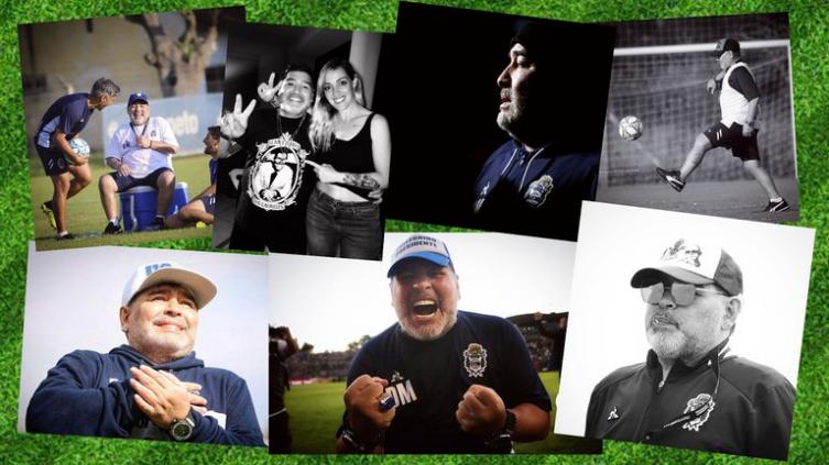 Eva Pardo, la dueña de las imágenes de Maradona en Gimnasia