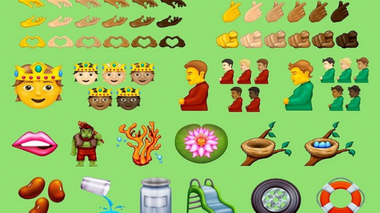 WhatsApp inclusivo: emojis de hombre embarazado y persona no binaria