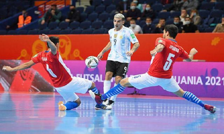 Mundial de futsal: Argentina goleó a Paraguay y está en cuartos