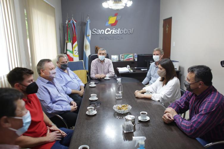 Clara García recorrió el departamento San Cristobal