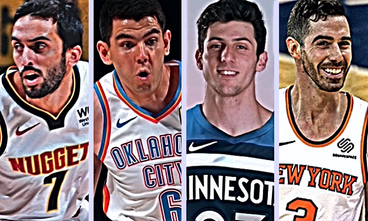 La competencia interna de cada argentino en la NBA