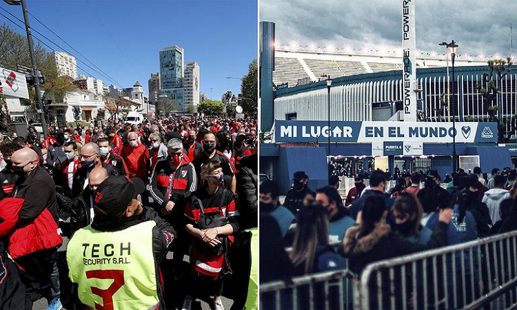 Autoridades de River Plate y Vélez Sarsfield acusados de “propagar la pandemia”