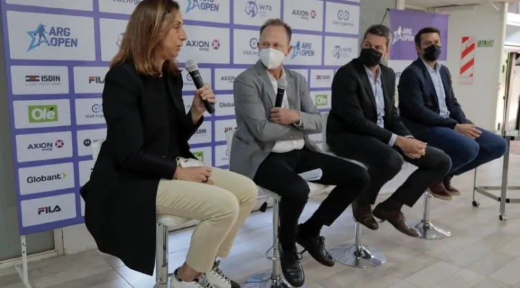 Se presentó el Argentina Open femenino