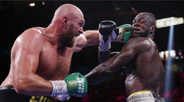 Tyson Fury le ganó por nocaut técnico a Deontay Wilder