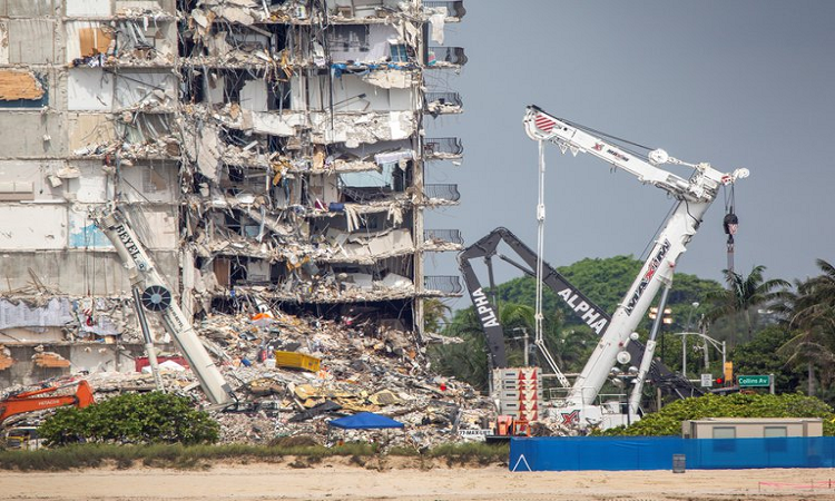 El edificio de Miami que se derrumbó se habría construido con fondos del narcotráfico