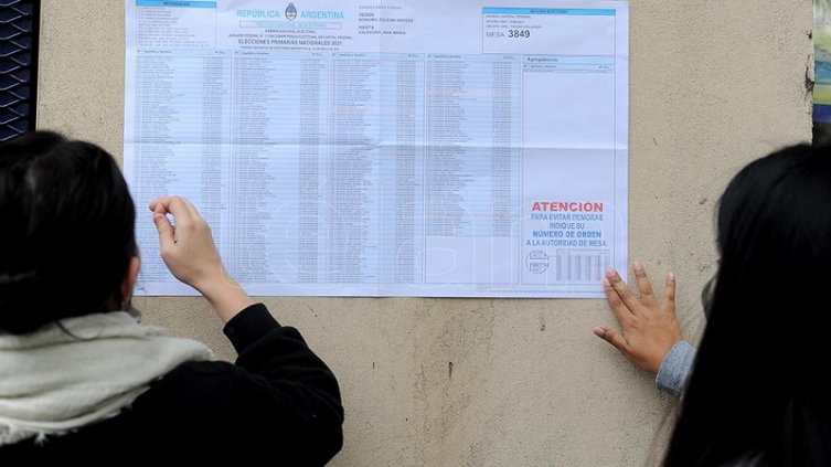 Elecciones del 14 de noviembre: dónde consultar el padrón definitivo 