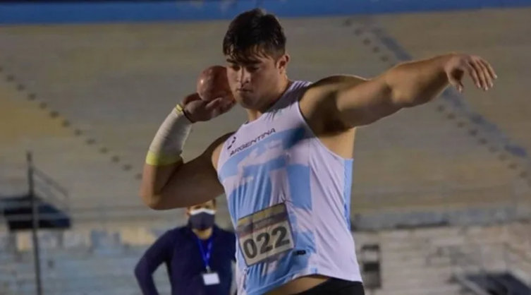 Sudamericano U23 de Atletismo: Sasia ganó el oro en lanzamiento de bala